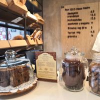 The Chocolate cookies are delicious at Bahji Bakery Rosales in Bogota