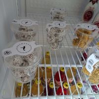 raw vegan truffles- a dream! at Verde Mango in Bogota