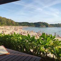 View from the seating at Rock Salt in Phuket