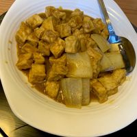 Tofu in curry sauce   at M&L Chinese in Dublin