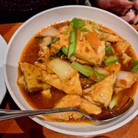 Stir fried tofu in homemade spicy sauce at M&L Chinese in Dublin