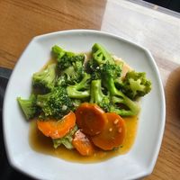 Brocoli with garlic sauce at M&L Chinese in Dublin