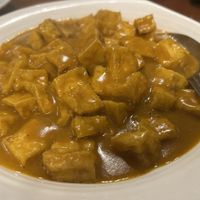 Tofu curry sauce  at M&L Chinese in Dublin