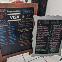 Brunch and lunch menus.  at Antojitos Veganos in Bayamon