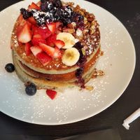 Pancakes at Antojitos Veganos in Bayamon