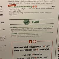 Two main vegan options at Poco Loco in Chamonix-mont-blanc