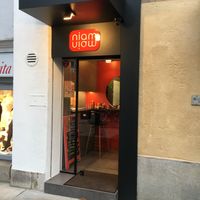  very tiny place at Niam Niam in Ljubljana