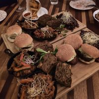 Main dishes at Dende in Leiden