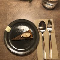Almond desert at Bellies in Stavanger