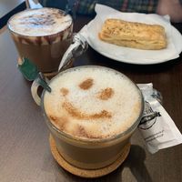 Cappucuino with oat milk at Moko Veggie Café - Alvalade in Lisbon