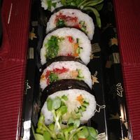 Veggie roll at Oshima Sushi in Sioux Falls