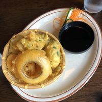 Vegetable Tempura (Ask to not share fryer)  at Oshima Sushi in Sioux Falls