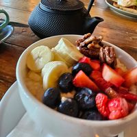 Healthier option, porridge. at Farmhouse in Harrogate