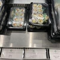 Grab and go veggie rolls / ask if vegan  at MDW - Arami - TA in Chicago