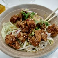 Spicy tofu bowl at MDW - Arami - TA in Chicago