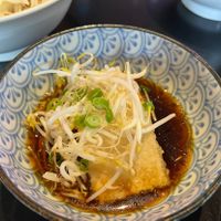 Agedashi tofu (slightly sweet soy base)  at Ramen Zundo in Chatswood