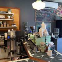 Inside of cafe at Bloom Cafe in Staten Island