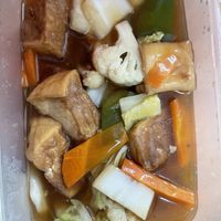 Claypot Beancurd delivery  at Zi Zai Vegetarian 自在齋 - Tampines in East Singapore