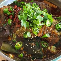 Mala fish at Zi Zai Vegetarian 自在齋 - Tampines in East Singapore