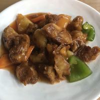 Sweet and sour ‘ribs’ at Zi Zai Vegetarian 自在齋 - Tampines in East Singapore