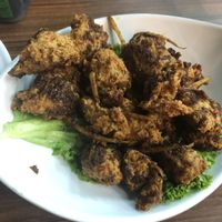 Garlic chicken  at Zi Zai Vegetarian 自在齋 - Tampines in East Singapore