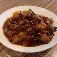 Gongbao monkey head mushroom at Zi Zai Vegetarian 自在齋 - Tampines in East Singapore