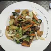 No. 8 at Vegetarian Food Stall - Jewelry Trade Center in Bangkok