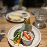 Rice paper rolls   at Bluestone in Launceston