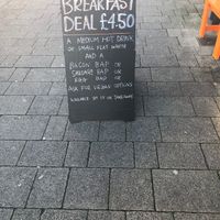 Menu at Baffled Coffee in Portsmouth
