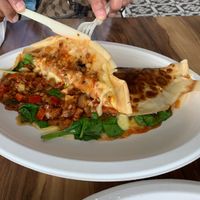 Vegetarian ratatouille  at Miss Claudes Crepes in Coomera