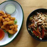 Greg Afula center at Greg Cafe in Afula