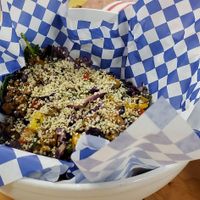 Sausage stir fry at The Cul De Sac Kitchen in Indianapolis