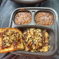 The jalapeño burger meal was on a whole different level fried jalapeños set it off. The black bean and chick pea curry was an awesome side as well   at The Cul De Sac Kitchen in Indianapolis