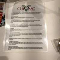 Menu at The Cul De Sac Kitchen in Indianapolis