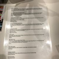 Menu 2 at The Cul De Sac Kitchen in Indianapolis