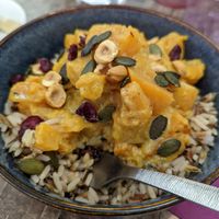 Main course at Healthy Lounge in Antibes