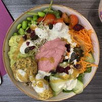 “Vegan bowl"  at Healthy Lounge in Antibes