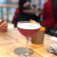 Lavender Fields Mocktail at Namaste@OMNOM in North London