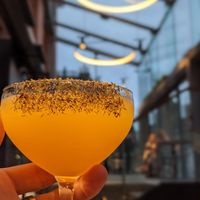 CBD mocktail at Namaste@OMNOM in North London