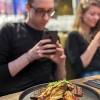 Rosemary & miso glazed ribs at Namaste@OMNOM in North London