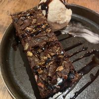 Choc-a-lot cake  at Namaste@OMNOM in North London