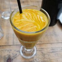 Mango lassi  at Namaste@OMNOM in North London