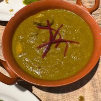 Saag aloo   at Namaste@OMNOM in North London