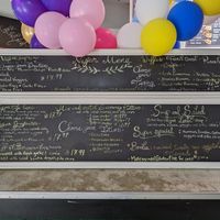 Vegan menu at Karine's in Toronto