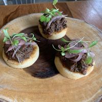Arepas  at DBL Market in Santo Domingo