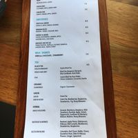 Menu4 at Cotto in Prospect