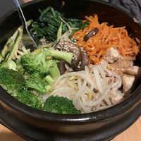 Dol sat bi bim bop -  very veggie comfort food at Alice & Friends' Vegan Kitchen in Chicago