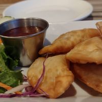 Crab Rangoon at Alice & Friends' Vegan Kitchen in Chicago