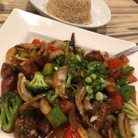 Kung Pao Ding at Alice & Friends' Vegan Kitchen in Chicago
