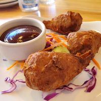 Wings at Alice & Friends' Vegan Kitchen in Chicago